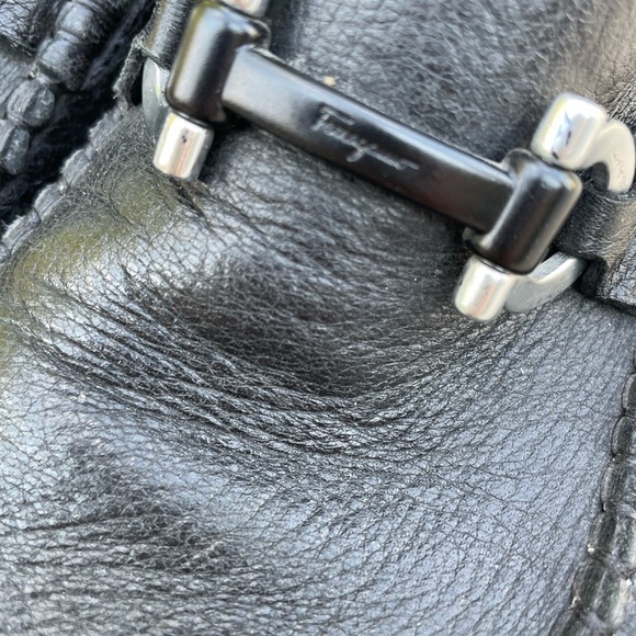 Salvatore Ferragamo Slip On Shoes Mens Size 9 - Picture 3 of 11